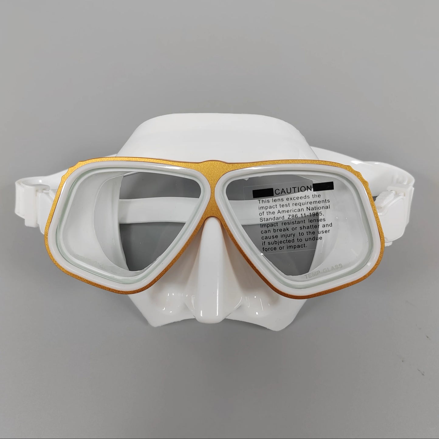 Diving mask Plastic-alloy frame scuba equipment snorkeling goggles Tempered glass