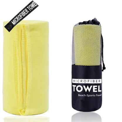 Quick-drying Sports Towel Swimming Gym Fitness Fast Absorbent Towels Camping Running Swimming Beach Washcloth Towels