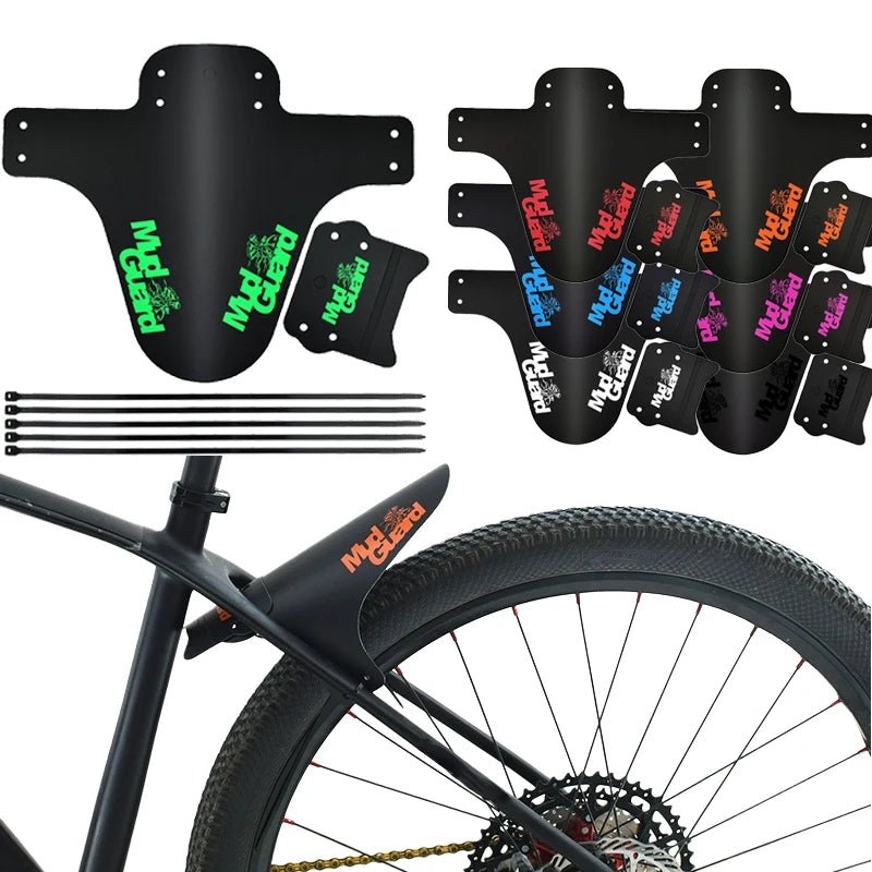 1 PC Mountain Bike Colorful Fenders Front/Rear Mudguard Saver Mud Guard Wings Cycling Accessories Road Bicycle Protective Parts