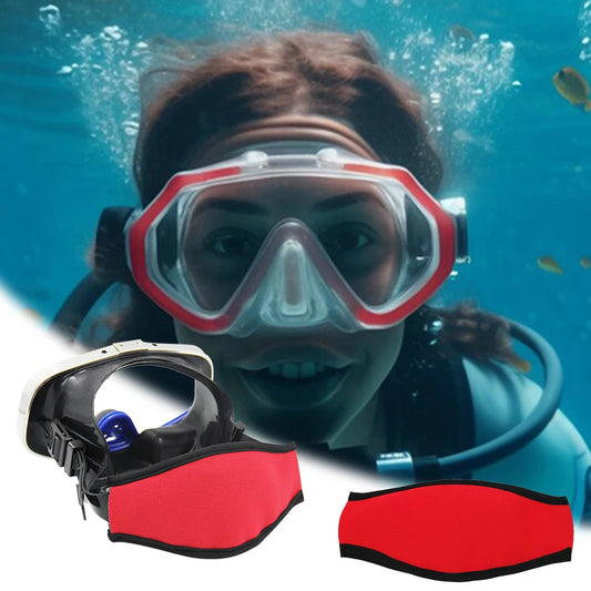Diving Mask Slap Strap Waterproof Scuba Mask Straps Non-Slip Neoprene Mask Strap Cover Goggle Strap Covers for Dive Snorkel Mask