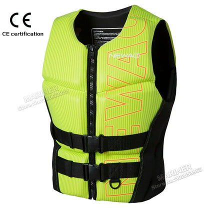 Impact Vest Wakesurf Comp Vest CE Approved Neoprene Life Jacket Wake Surfing But Great for All Other Watersports Activities