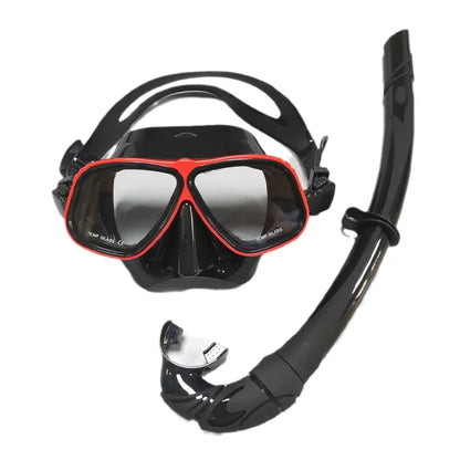 Diving mask Plastic-alloy frame scuba equipment snorkeling goggles Tempered glass