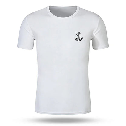 Quick Dry Men Running T-shirt Fitness Sports Top Gym Training Shirt Breathable Jogging Casual Sportswear Men's Breathable 2026
