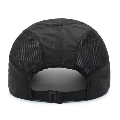 Quick Drying Adjustable Baseball Cap - Breathable Sun Protection For Outdoor Golf Fishing Running Sports