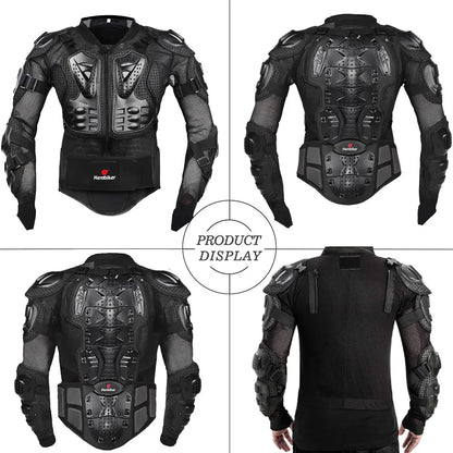 HEROBIKER Motorcycle Jacket Men's Motorcycle Armor Fall Armor Motocross Riding Jacket Racer Body Protection S-5XL