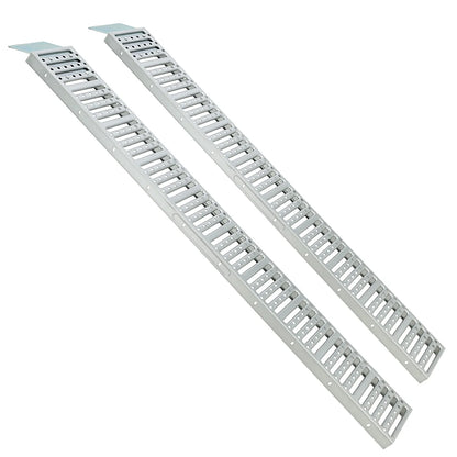 72" x 9" Heavy-Duty Loading Ramps (Set of 2)-1000 lbs Total Capacity with Anti-Slip Surface, for Motorcycles, ATVs,Lawn Mower