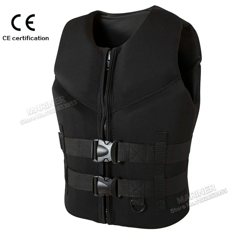 Impact Vest Wakesurf Comp Vest CE Approved Neoprene Life Jacket Wake Surfing But Great for All Other Watersports Activities