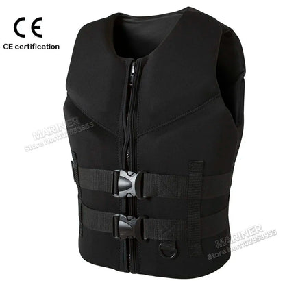 Impact Vest Wakesurf Comp Vest CE Approved Neoprene Life Jacket Wake Surfing But Great for All Other Watersports Activities