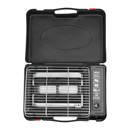 Portable Gas Barbecue Stove Camping Gas Stove with Carrying Case for Camping Trips, Gatherings, Rvs, Barbecues and More