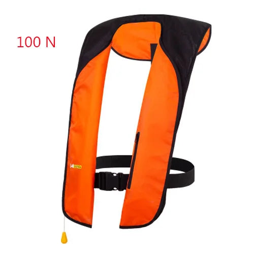 Professional Auto Inflatable Life Jacket Pocket Manual Life Vest Adult 150N 100N Water Sport Fishing Rafting Boating Accessories