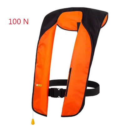 Professional Auto Inflatable Life Jacket Pocket Manual Life Vest Adult 150N 100N Water Sport Fishing Rafting Boating Accessories