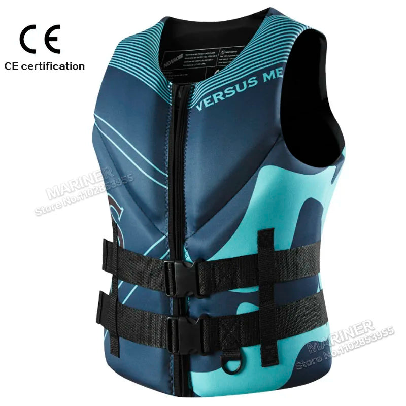 Impact Vest Wakesurf Comp Vest CE Approved Neoprene Life Jacket Wake Surfing But Great for All Other Watersports Activities