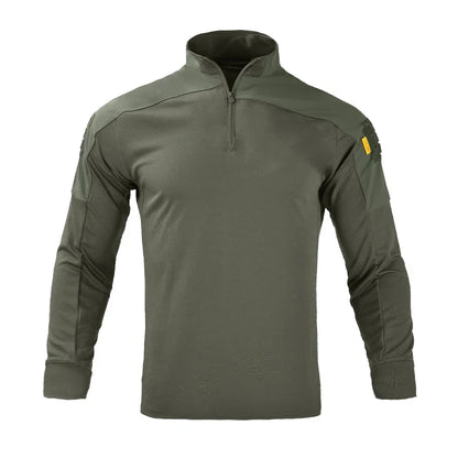 Men's Quick Dry Clothing Airsoft Lightweight Shirt Tactical Shirt Long Sleeve Work Tops Outdoor Hunting Clothes Hiking Shirts