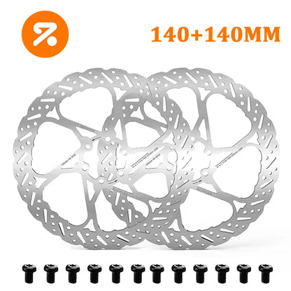 BUCKLOS Bike Disc Brake Rotor 140mm 160mm 180mm 203mm Bicycle Hydraulic Brakes Rotor Heat Dissipation Mtb Road Bike Rotors