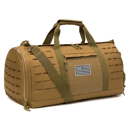 40L Sports Fitness Bag Tactical Travel Tote Men's Fitness Training Shoes Basketball Travel Bag Handy Luggage