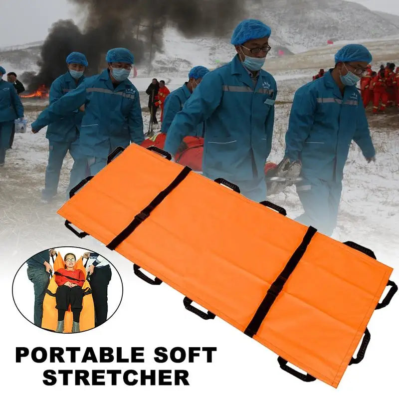 Portable Soft Stretcher With Handbag First Aid Tools