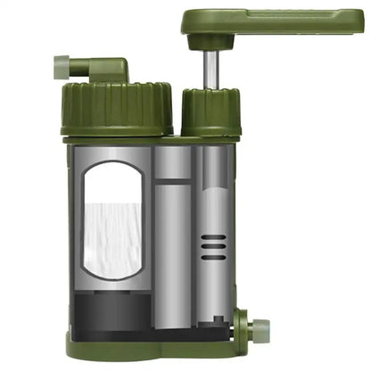 Emergency Survival Gear Water Filter Hand Pump