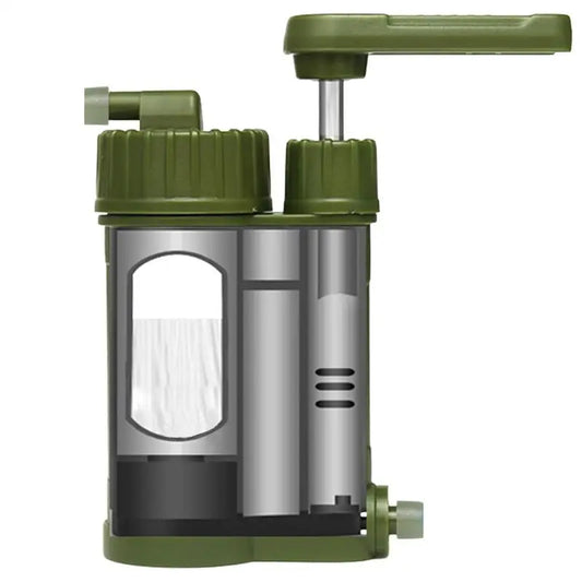 Emergency Survival Gear Water Filter Hand Pump