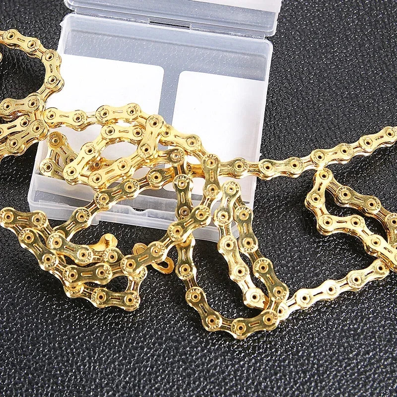 BUCKLOS Bicycle Chain 10v 11v 11EL 11SL Chain 8s 9s 10s 11s 12s Speed Bike Current 116/126 Links High Quality Chain for SHIMANO