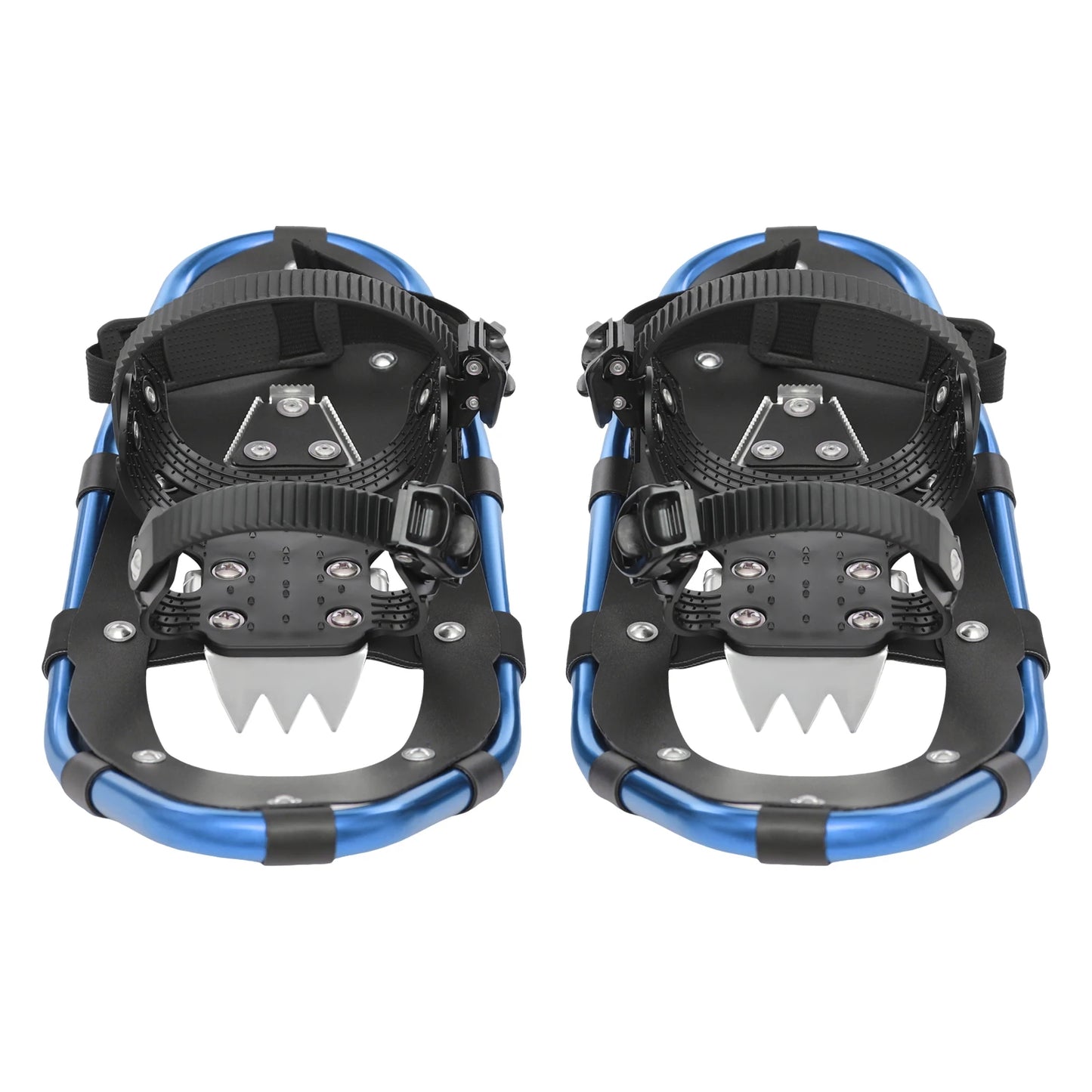 21 Inch Snowshoes, Snowshoes& Adjuatable Trekking Poles, Snowshoes for Men Women Youth