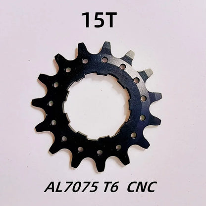 13T/14T/15T/16T AL7075 Mountain Bike Cassette Bicycle Freewheel Conversion Kit Flywheel Sprocket Single Speed Cassette Cog