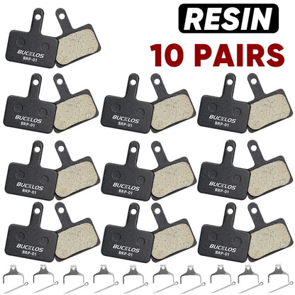 BUCKLOS Bike Brake Pad Resin Disc Pads For SHIMANO B01S Wear-resistant MTB Bicycle Hydraulic Brake Pad for B03S B05S Brake Parts