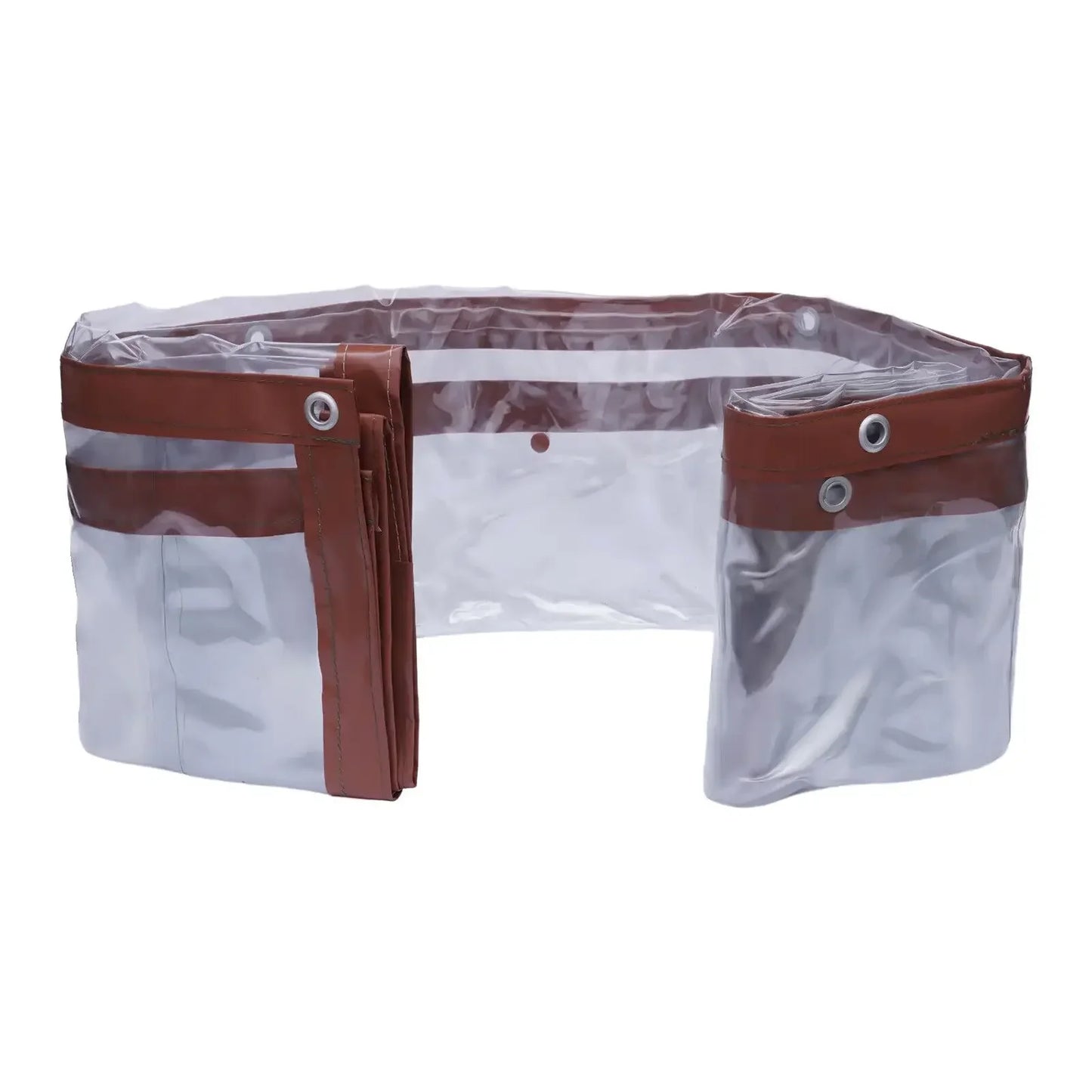 PVC Vinyl Clear Water Sun-proof Commercial Awning Canopy Patio Roll Up Curtain