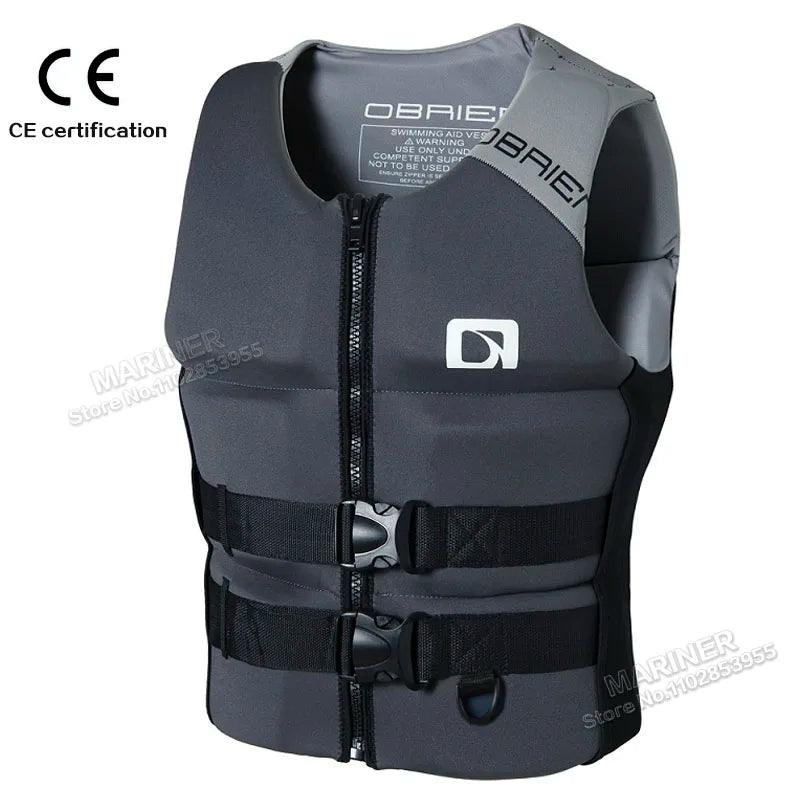 Impact Vest Wakesurf Comp Vest CE Approved Neoprene Life Jacket Wake Surfing But Great for All Other Watersports Activities