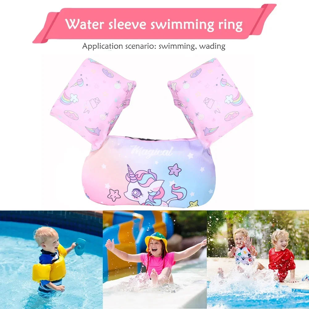 Children's swimming float emergency first aid children's life jacket cartoon swimming pool float armband buoy swimming pool floa