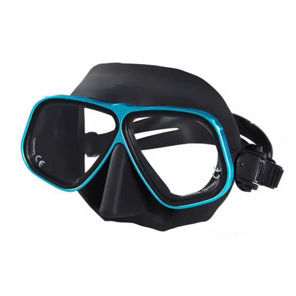 Diving mask Plastic-alloy frame scuba equipment snorkeling goggles Tempered glass