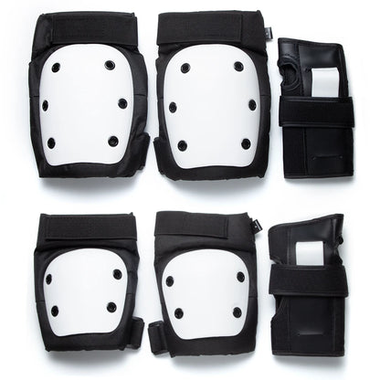 6 in 1 Knee Pads Elbow Pads with Wrist Guards, Youth Adult Skateboard Skate Pads Protective Gear Set for Skateboarding Skating