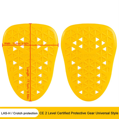 Universal CE Level 2 Certified Motorcycle Armor Jacket Insert Back Protector Anti-Shock Rider Armor Back Spine Protective Pad