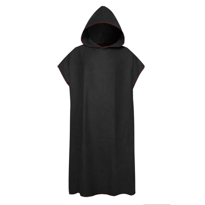 Quick-drying Changing Robe Quick Dry Bathrobe Hooded Absorbent Bath Towel Swimming & Fitness Super Absorbent Bathrobe