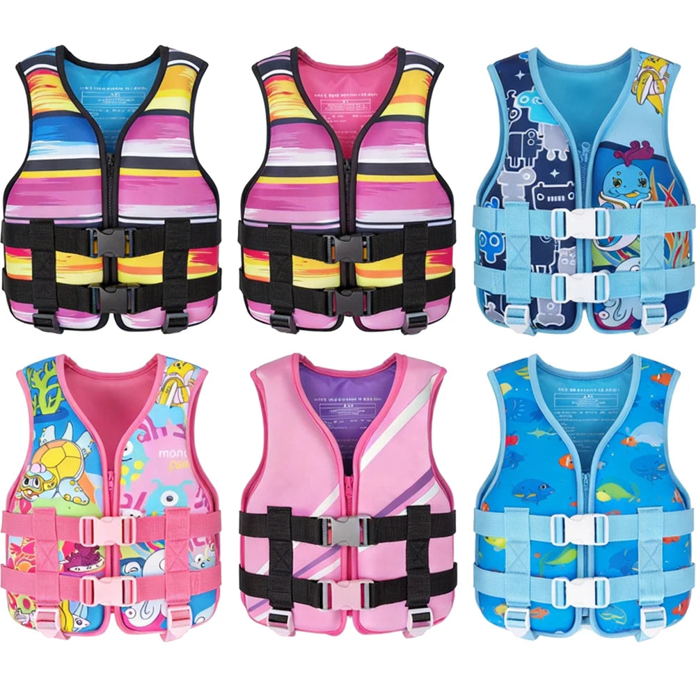 2026 New Life Jacket Vest For Children Water Sports Buoyancy Aids Suitable For Fishing,Sailing,Surfing,Boating,Kayaking
