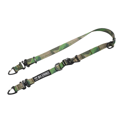 Outdoor Camping Molle Sling Shoulder Strap with Hanging Ring Multifunction Crossbody Bag Strap Adjustable Crossbody Strap