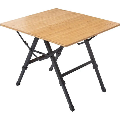 Foldable Bamboo Patio Table for Indoor/Outdoor Use (Made by Caddis Sports)
