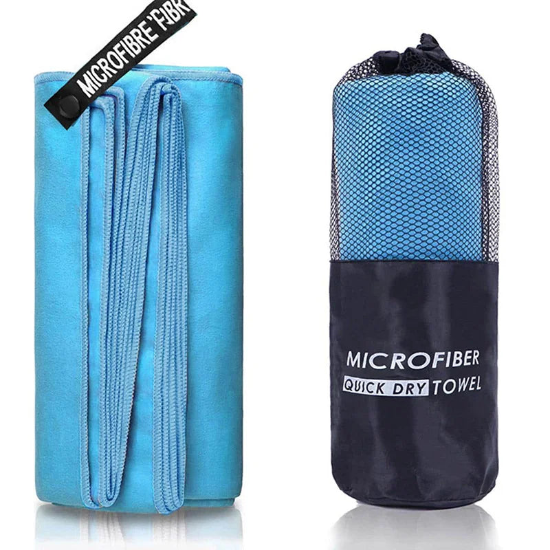 Quick-drying microfiber sport towel for travel fitness camping running yoga swimming beach towel