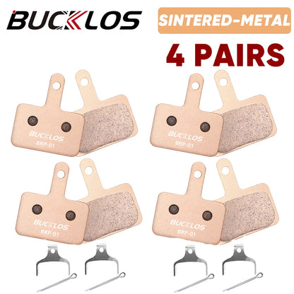 BUCKLOS Sintered-Metal MTB Brake Pads for B01S B05S Bicycle Hydraulic Disc Brake Pads Metallic Bike Brake Pad Mountain Bike Part