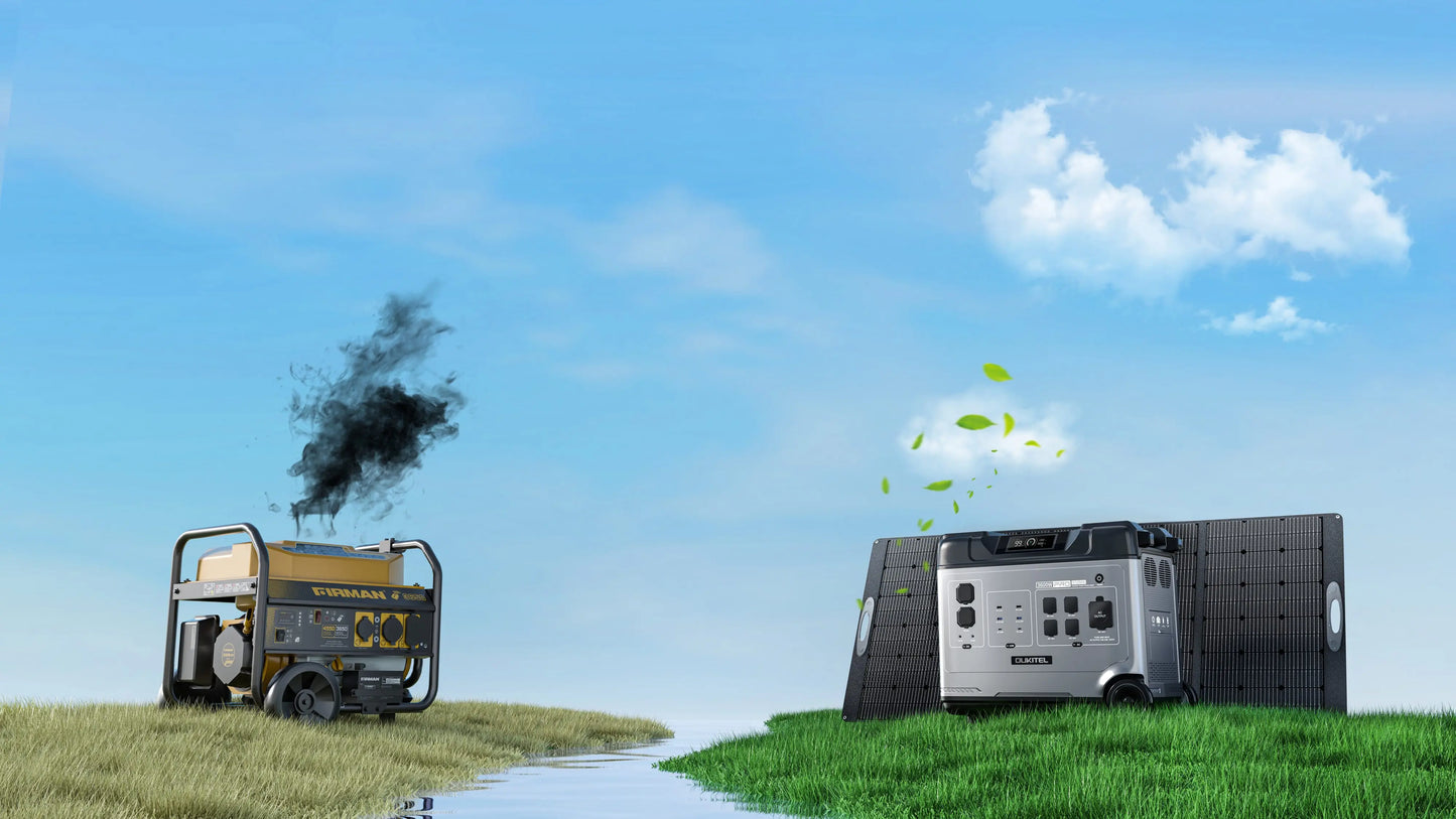 OUKITEL P5000 Pro Portable Power Station 3600W Solar Generator 5120Wh Lifepo4 Battery Home Backup Outdoor Camping Mobile power