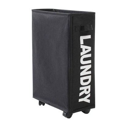 Laundry Basket with Wheels Large Capacity Yoga Mat Storage Basket Multifunctional Foldable Waterproof Dirty Clothes Storage Bag