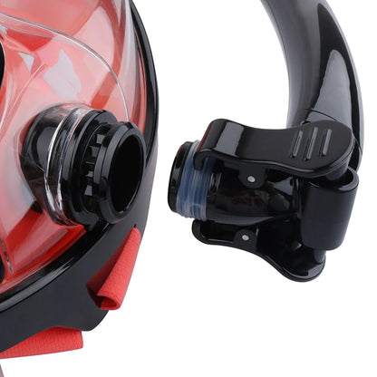 1 Set 0.5L Mini Scuba Diving Tank with Snorkel And Diving Mask - Portable Air Snorkeling Equipment for Outdoor Oxygen Supply