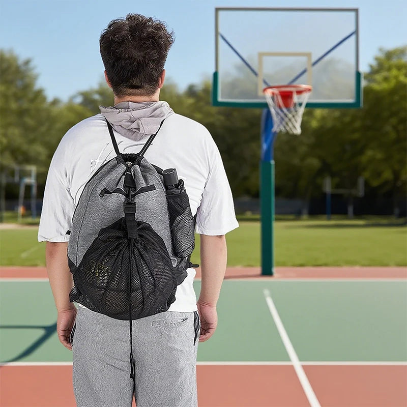 Portable Sport Ball Bag Basketball Football Volleyball Storage Backpack Bag Basketball Football Volleyball Backpack