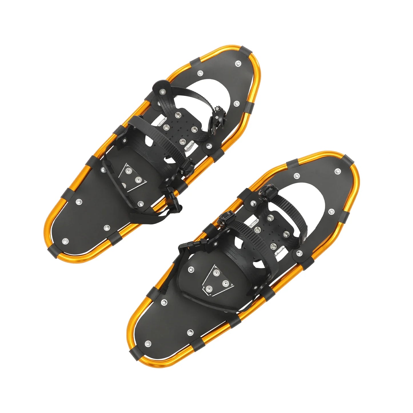 25 Inch Snowshoes, Snowshoes& Adjuatable Trekking Poles, Snowshoes for Adults Men Women