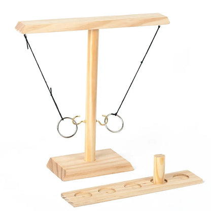 Ring Toss Game For Adults Hook And Ring Game Handmade Wooden Toss Game For Adults Outdoor Indoor Games Patio Decor Yard Games