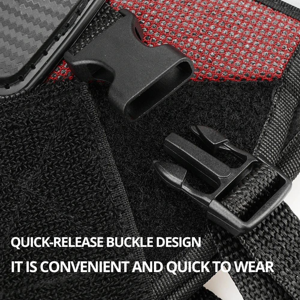Men's Motorcycle Armor Anti-Fall Wear-Resistant Motorbike Jacket Body Armor Motocross Chest Back Protector Moto Riding Equipment