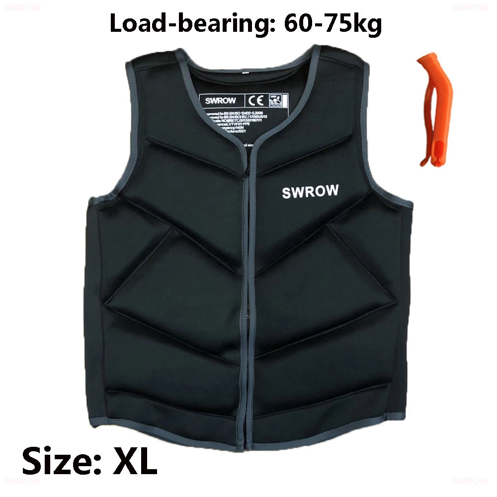 New adult children's buoyancy jacket portable neoprene life jacket water sports sailing fishing surfing swimming life jacket