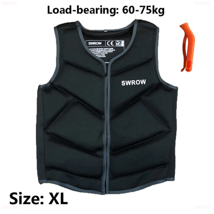 New adult children's buoyancy jacket portable neoprene life jacket water sports sailing fishing surfing swimming life jacket