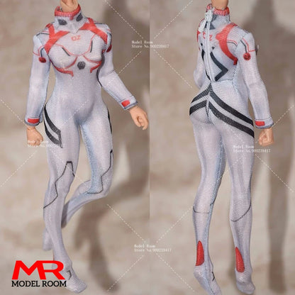 1/12 Scale Female Cosplay Combat Suit Bodysuit Jumpsuit Clothes Model Fit 6'' Romankey Soldier Action Figure Body Dolls