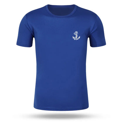 Quick Dry Men Running T-shirt Fitness Sports Top Gym Training Shirt Breathable Jogging Casual Sportswear Men's Breathable 2026