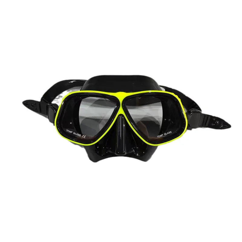 Diving mask Plastic-alloy frame scuba equipment snorkeling goggles Tempered glass